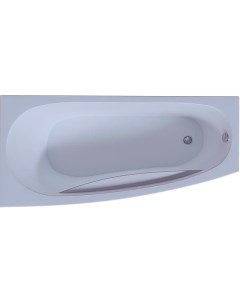 Акриловая ванна Пандора 160х75 L PAN160 0000038 без гидромассажа с фронтальной панелью с каркасом ра Aquatek