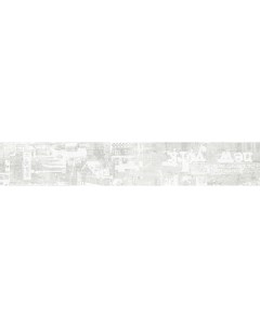 Керамогранит Staten бежево серый декорированный G 572 MR 20х120 см Grasaro