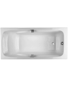 Чугунная ванна Repos 170x80 E2915 00 с антискользящим покрытием Jacob delafon