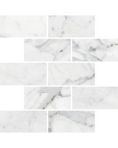 Мозаика Carrara Marble Trend K 1000 MR m13 30 7х30 7см Kerranova