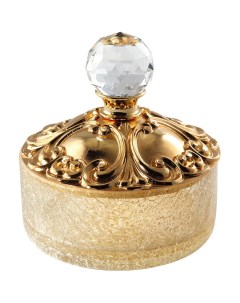 Контейнер для хранения Cristalia 16825 Золото с кристаллом Swarovski Migliore