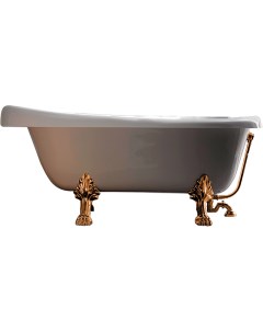 Акриловая ванна Retro 170x77 105591 Белый Золото Kerasan