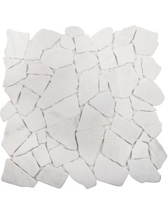 Керамическая мозаика Wild Stone Split White Matt JMST040 30 5x30 5 см Starmosaic
