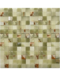 Керамическая мозаика Wild Stone Green Onyx JMST21205 30 5x30 5 см Starmosaic