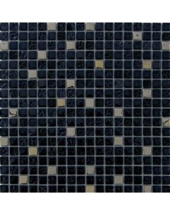 Стеклянная мозаика Glass Antracit 30х30 см Orro mosaic