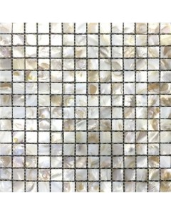 Стеклянная мозаика Glass Sun Shell 30х30 см Orro mosaic