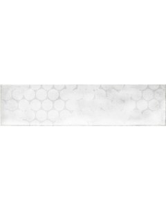 Керамическая плитка Omnia White Decor настенная 7 5х30 см Cifre