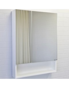 Зеркальный шкаф Никосия 60 00 00011199 Белый глянцевый Comforty