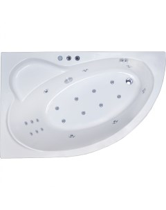 Акриловая ванна Alpine De Luxe 140x95 RB819103DL L с гидромассажем Royal bath