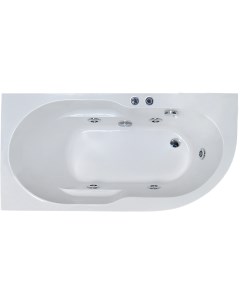 Акриловая ванна Azur Standart 160x80 RB614202ST L с гидромассажем Royal bath