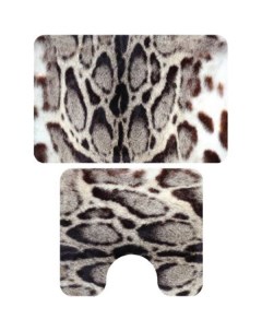 Комплект ковриков Carpet 68x45 VR CPT 7200 04 с рисунком Jaguar Veragio