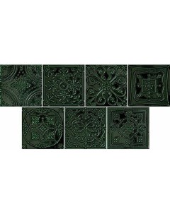 Керамический декор Tinta Green 14 8х14 8 см Tubadzin
