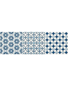Керамический декор Avignon Сobalt 1 14 8х44 8 см Tubadzin