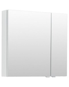 Зеркальный шкаф Порто 70 L 241748 Белый глянец Aquanet