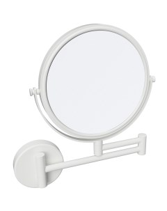 Косметическое зеркало White 112201514 Белое матовое Bemeta