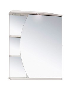 Зеркальный шкаф Линда 60 R 00000001082 с подсветкой Белый Runo