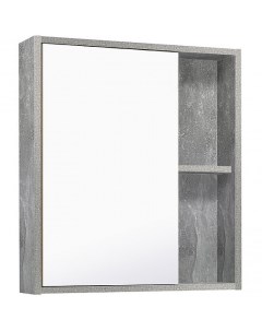 Зеркальный шкаф Эко 60 00 00001186 Серый бетон Runo