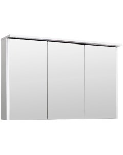 Зеркальный шкаф Лира 105 00 00000254 с подсветкой Белый Runo