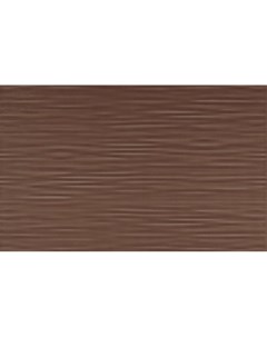 Керамическая плитка Сакура коричневый низ 02 настенная 25х40 см Шахтинская плитка (unitile)