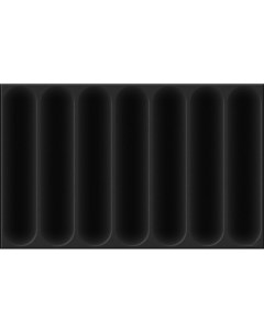 Керамическая плитка Марсель черный низ 02 настенная 25х40 см Шахтинская плитка (unitile)