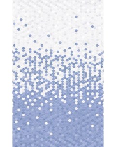 Керамическая плитка Лейла голубой низ 02 настенная 25х40 см Шахтинская плитка (unitile)