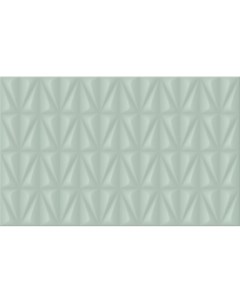 Керамическая плитка Конфетти зеленый низ 02 настенная 25х40 см Шахтинская плитка (unitile)
