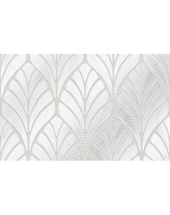 Керамический декор Лилит серый 01 25х40 см Шахтинская плитка (unitile)