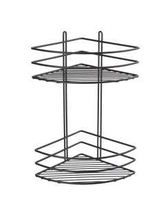 Полка корзина FX 710B 2 угловая Черная Fixsen