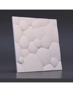 Гипсовая 3Д панель Пузыри 50x50 см Decostyl