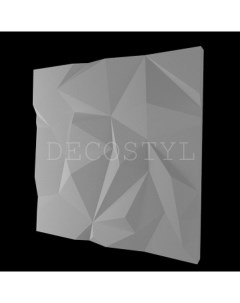 Гипсовая 3Д панель Айсберг 50x50 см Decostyl