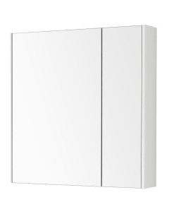 Зеркальный шкаф Беверли 80 1A237102BV010 Белый глянец Aquaton