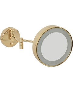 Косметическое зеркало Complementi 21985 с подсветкой с увеличением Золото Migliore