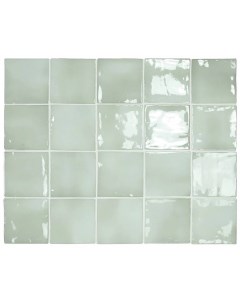 Керамическая плитка Manacor Mint 26912 настенная 10х10 см Equipe
