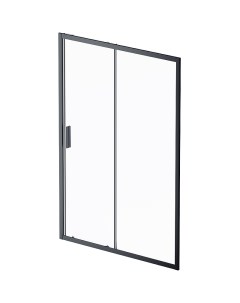 Душевая дверь Gem 140 W90G 140 1 195BT профиль Черный матовый стекло прозрачное Am.pm.