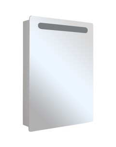 Зеркальный шкаф Стив 60 R 536803 с подсветкой Белый Mixline