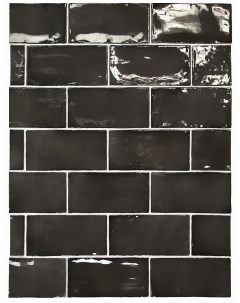 Керамическая плитка Manacor Black 26906 настенная 7 5х15 см Equipe