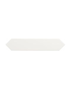 Керамическая плитка Arrow Pure White настенная 5х25 см Equipe