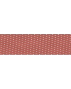 Керамический декор Bloom Stripes Strawberry 28x85см Ape