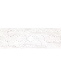Керамическая плитка Brennero White Hexagon настенная 25х75 см Ceramika konskie