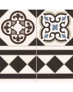 Керамическая плитка Oxford Deco Cenefa напольная 33x33 см Realonda