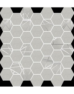 Керамическая мозаика Baffin Gray Dark Mosaic DW7BFN25 29 7х31 6 см Delacora