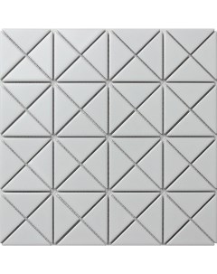 Керамическая мозаика Albion White TR2 MW 25 9x25 9 см Starmosaic