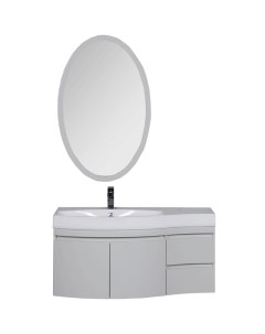 Комплект мебели для ванной Опера 115 L 169414 Белый Aquanet
