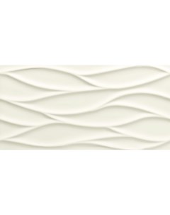 Керамическая плитка All In White Str 3 настенная 29 8х59 8 см Tubadzin