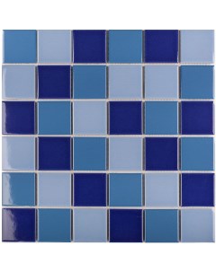 Керамическая мозаика Homework Blue Mix Glossy WB52200 30 6x30 6 см Starmosaic