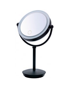 Косметическое зеркало Moana О3207510 с подсветкой с увеличением Черное Ridder