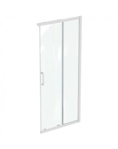 Душевая дверь Connect 2 90 K966801 профиль Euro White стекло прозрачное Ideal standard
