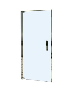 Душевая дверь в нишу WW600 K1 80 10000002731 профиль Хром стекло прозрачное Weltwasser