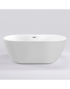 Акриловая ванна Swan 180x75 111sb00 без гидромассажа Black&white