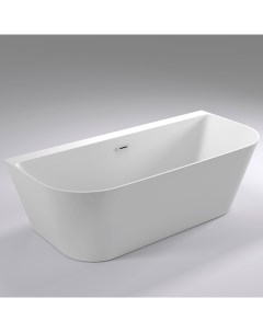 Акриловая ванна Swan 170x80 115sb00 без гидромассажа Black&white
